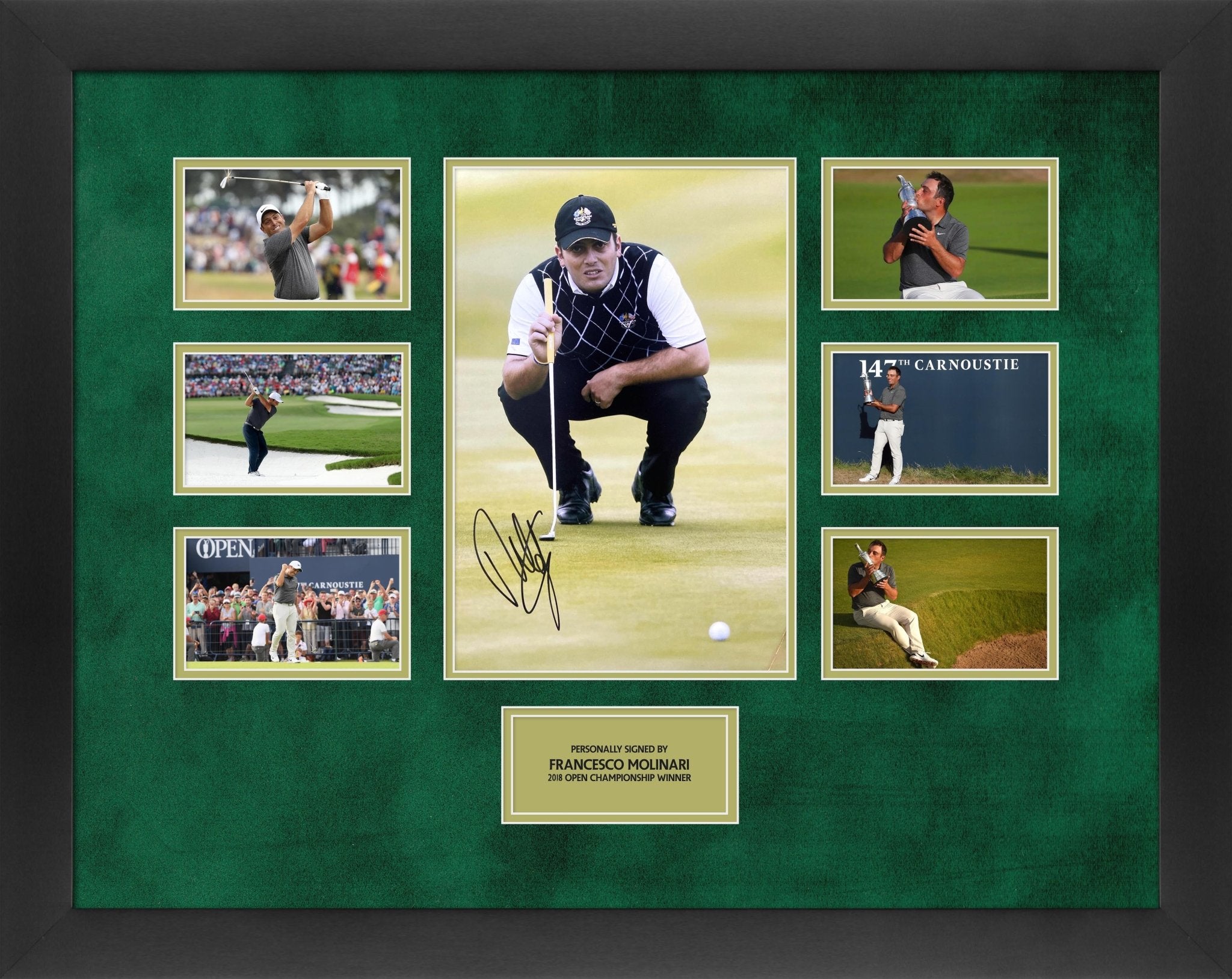 Francesco Molinari Signed Photo Framed Display - Memorabilia Framers Shop